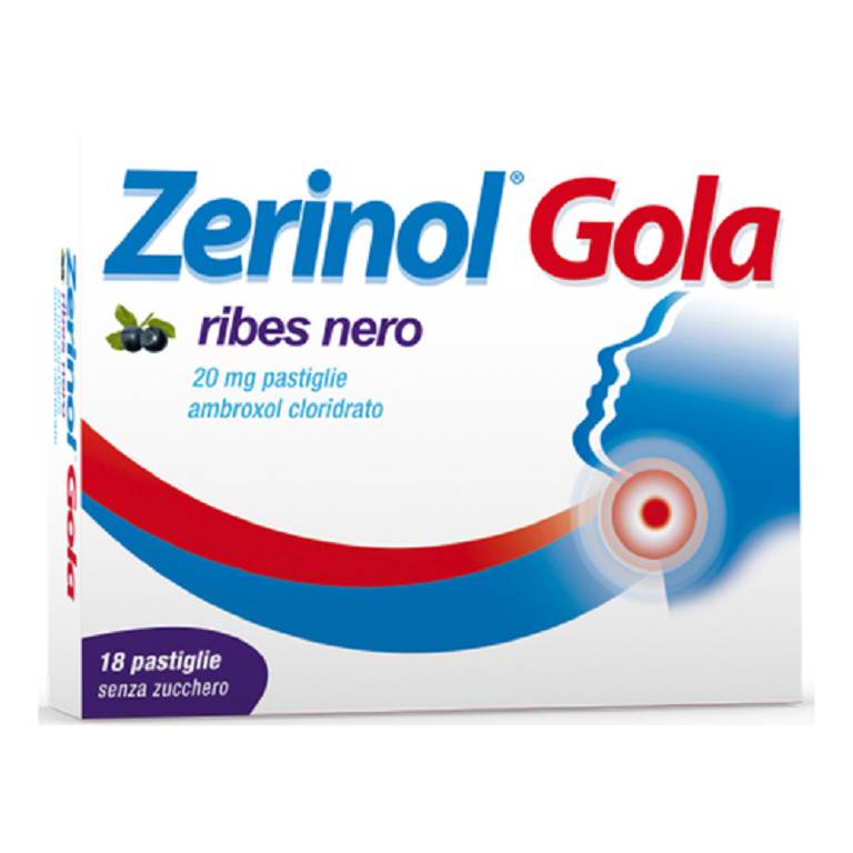 ZERINOL GOLA RIBES*18PAST 20MG